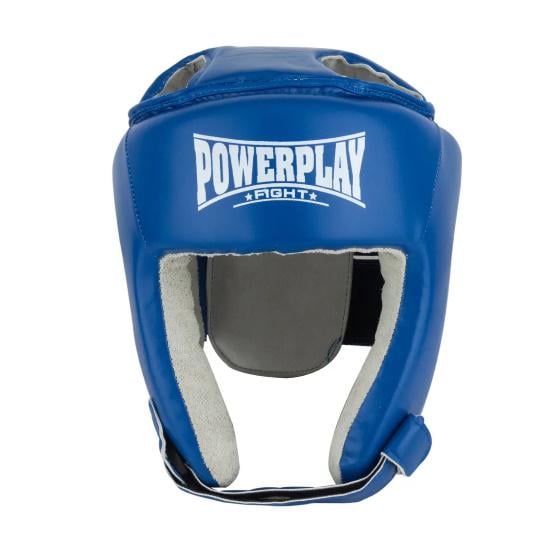 Боксерський шолом тренувальний PowerPlay 3084 XL Синий (PP_3084_XL_Blue_bes254)