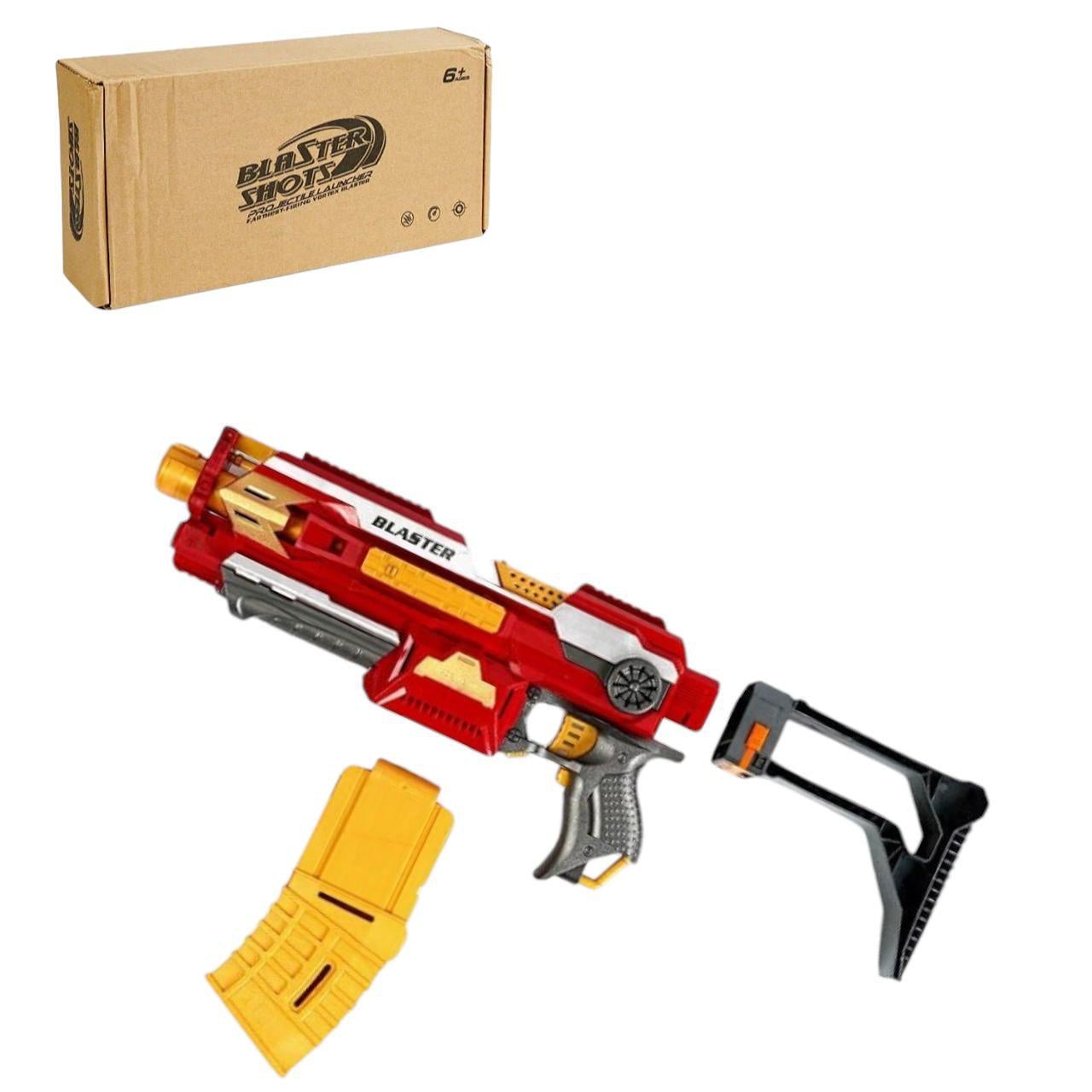 Бластер с мягкими патронами Красный (95271) Бластер с мягкими патронами Красный (95271)