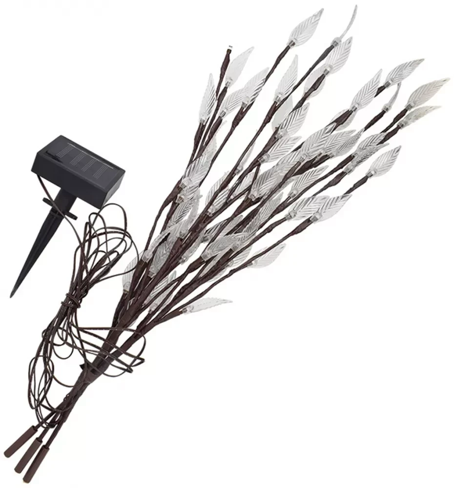 Садово-парковый светильник Sirius грунтовой в виде веток с листьями 3000К IP44 60 см Черный (SLP41) Садово-парковый светильник Sirius грунтовой в виде веток с листьями 3000К IP44 60 см Черный (SLP41)