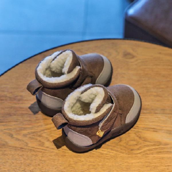 Ботинки для малышей зимние KA00609-11 р. 23 Коричневый (KA00609-11) - фото 5 Ботинки для малышей зимние KA00609-11 р. 23 Коричневый (KA00609-11) - фото 5