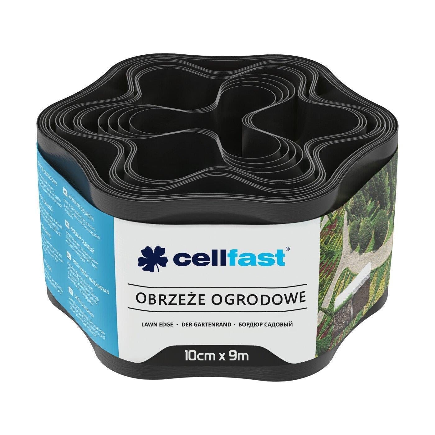 Бордюр газонный Cellfast 10 см x 9 м Черный (30-031H) Бордюр газонный Cellfast 10 см x 9 м Черный (30-031H)