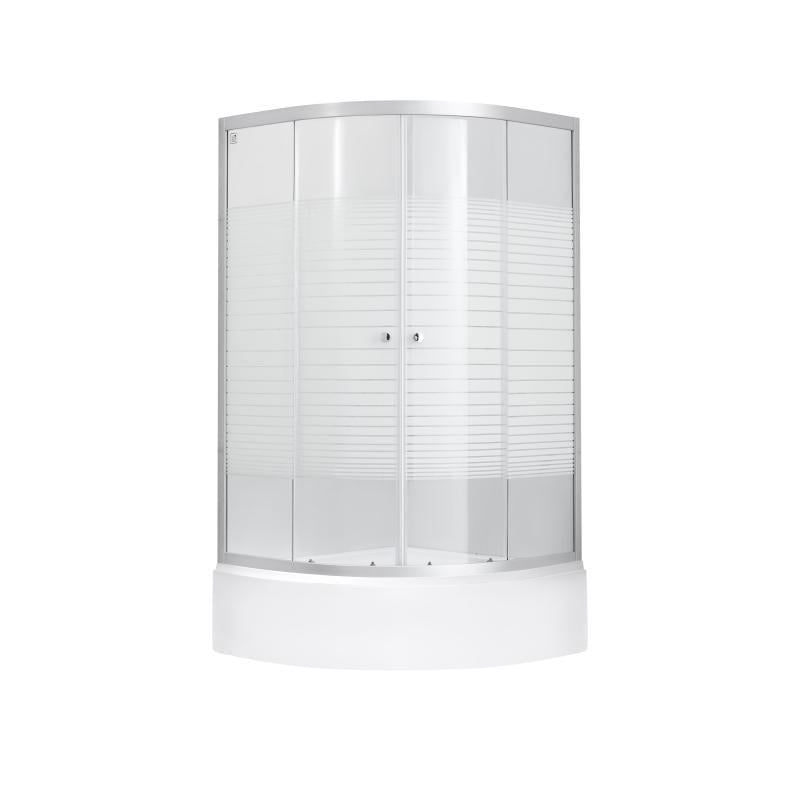 Душевая кабина Lidz Wieza SC80x80.SAT.MID.L