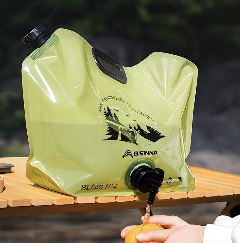 Каністра похідна складана BS WOLF з краном для води 8 л