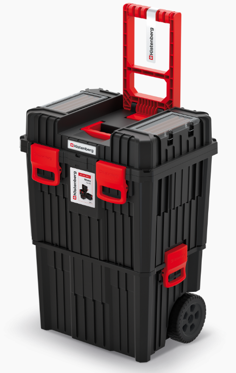 Ящик для инструментов Kistenberg на колесах с пластиковыми застежками (KHVW-S411)