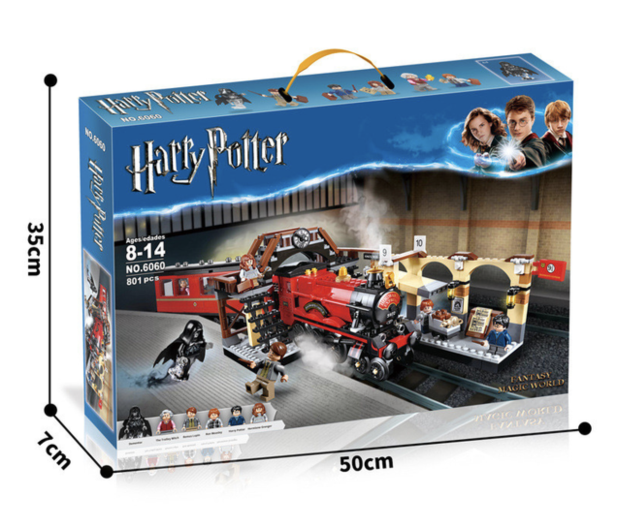 Конструктор Bella Гаррі Поттер Хогвартс-Експрес 801 деталь (2491206919) - фото 2 Конструктор Bella Гаррі Поттер Хогвартс-Експрес 801 деталь (2491206919) - фото 2