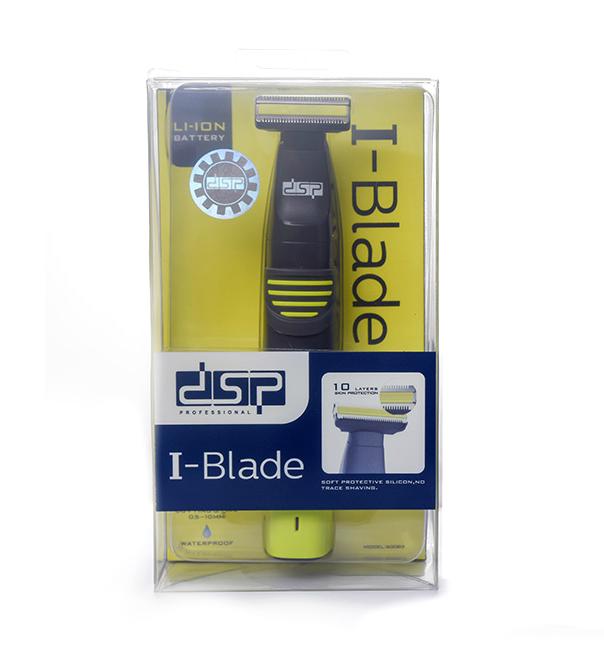 Триммер для бороди і вусів DSP 60083 I-Blade Beard USB на аккумуляторі 2в1 Зелений (1208) - фото 3