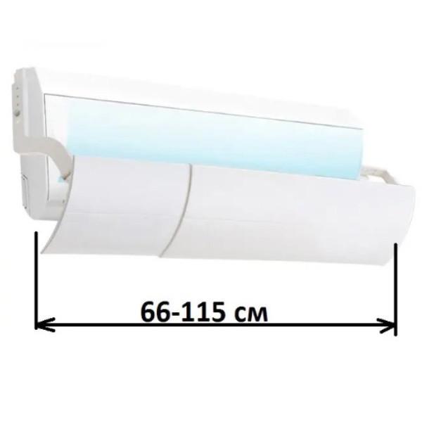 Защитный экран раздвижной дефлектор для внутреннего блока кондиционера L 660-1150 мм (00000058781) - фото 3 Защитный экран раздвижной дефлектор для внутреннего блока кондиционера L 660-1150 мм (00000058781) - фото 3