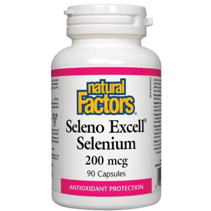 Селен Natural Factors SelenoExcell Selenium 200 mcg 90 Capsules Селен Natural Factors SelenoExcell Selenium 200 mcg 90 Capsules