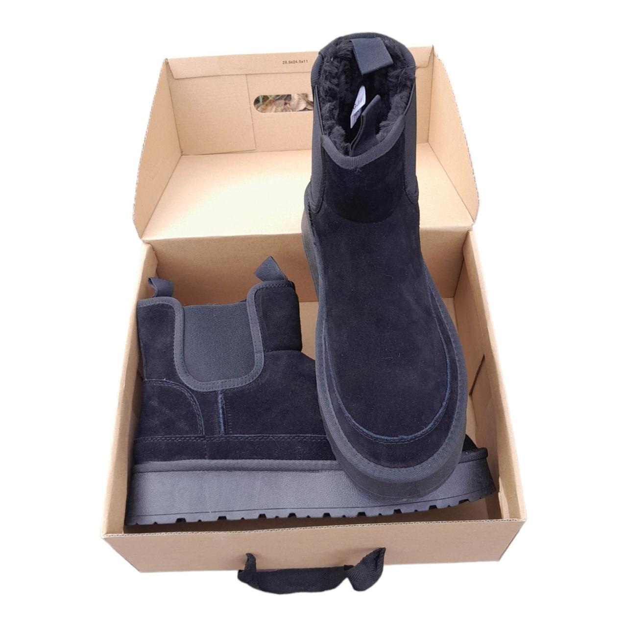 Уги жіночі замшеві Hengji р. 36 Чорний (2010659070) - фото 3 Уги жіночі замшеві Hengji р. 36 Чорний (2010659070) - фото 3