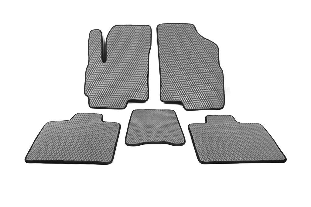 Коврики EVA Digital Designs для Chery Tiggo 5 этилвинилацетат Серый