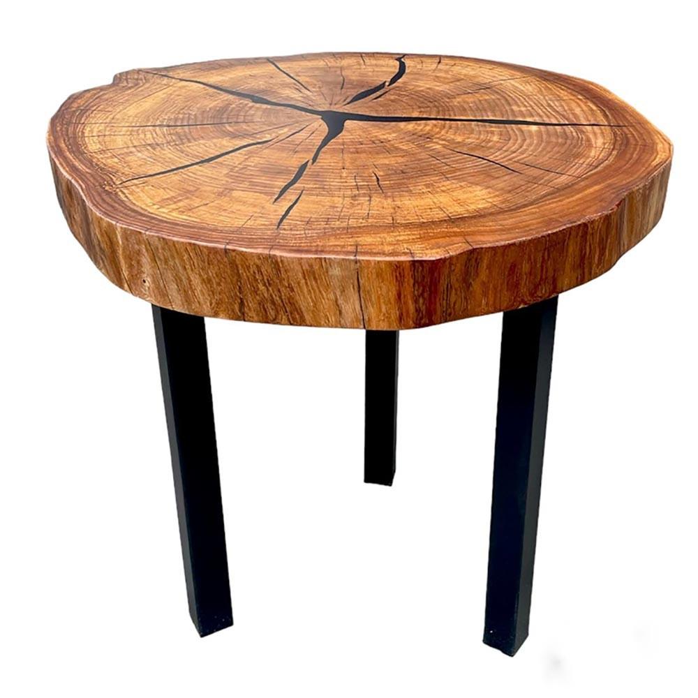 Столик журнальный Берест №8 с эпоксидной смолой