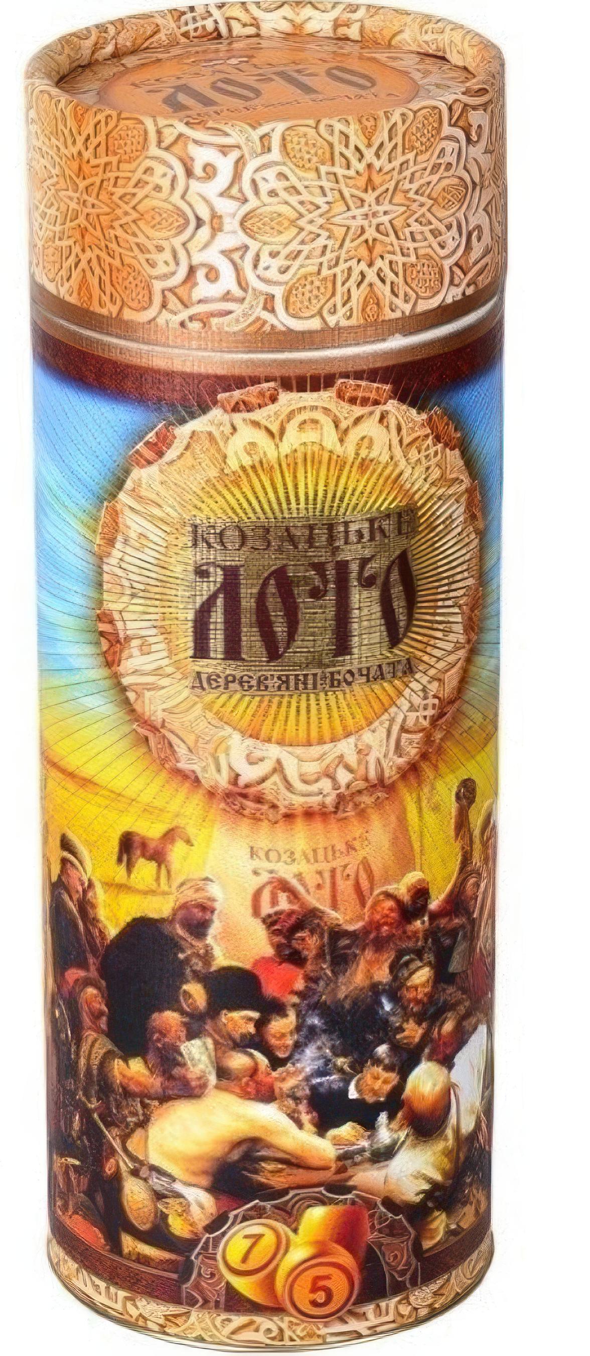 Настільна гра Danko Toys Лото Козацьке в тубусі 31х11х11 см від 6 років Бежевий (SR-113-N-892)