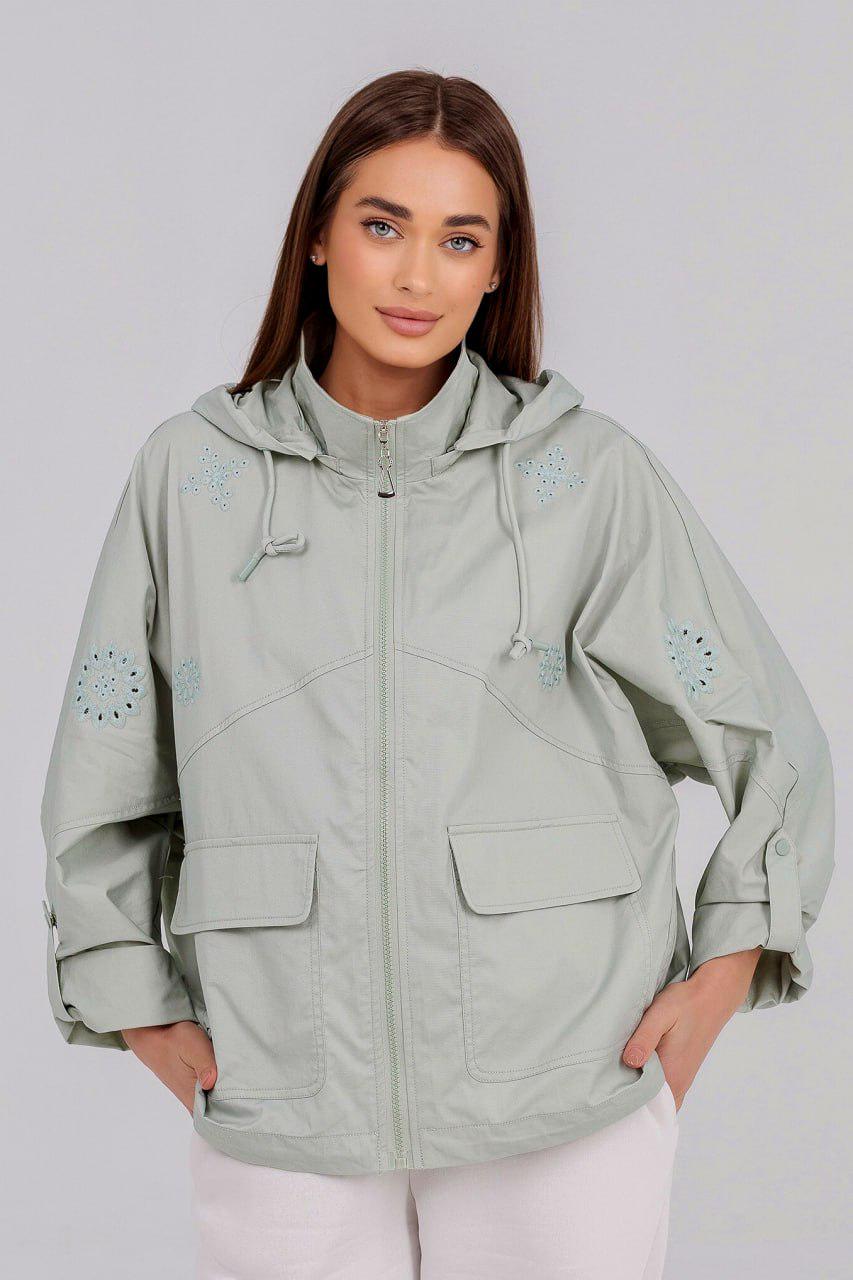Вітровка оверсайз L Оливковий (4411e/L)