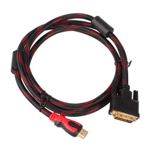 Кабель позолоченный DVI-D на HDMI 1,8 м (436f4629)