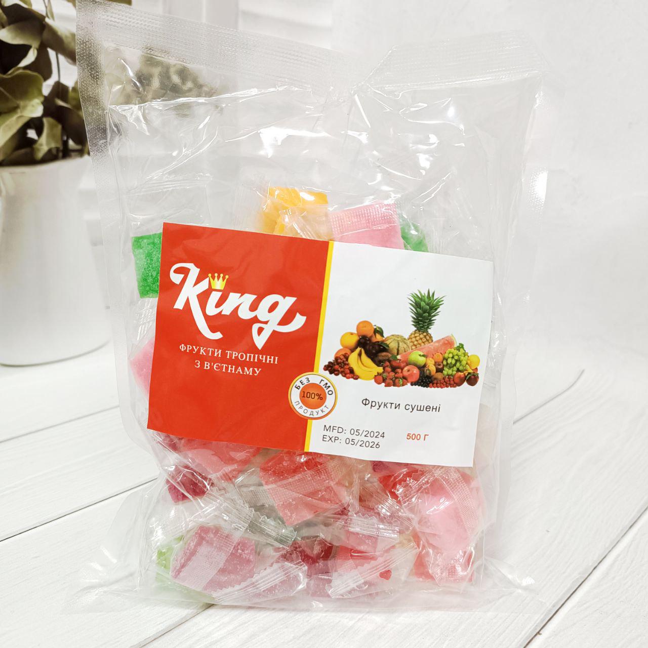 Мармелад из фруктов King Ассорти 500 г (24086862)