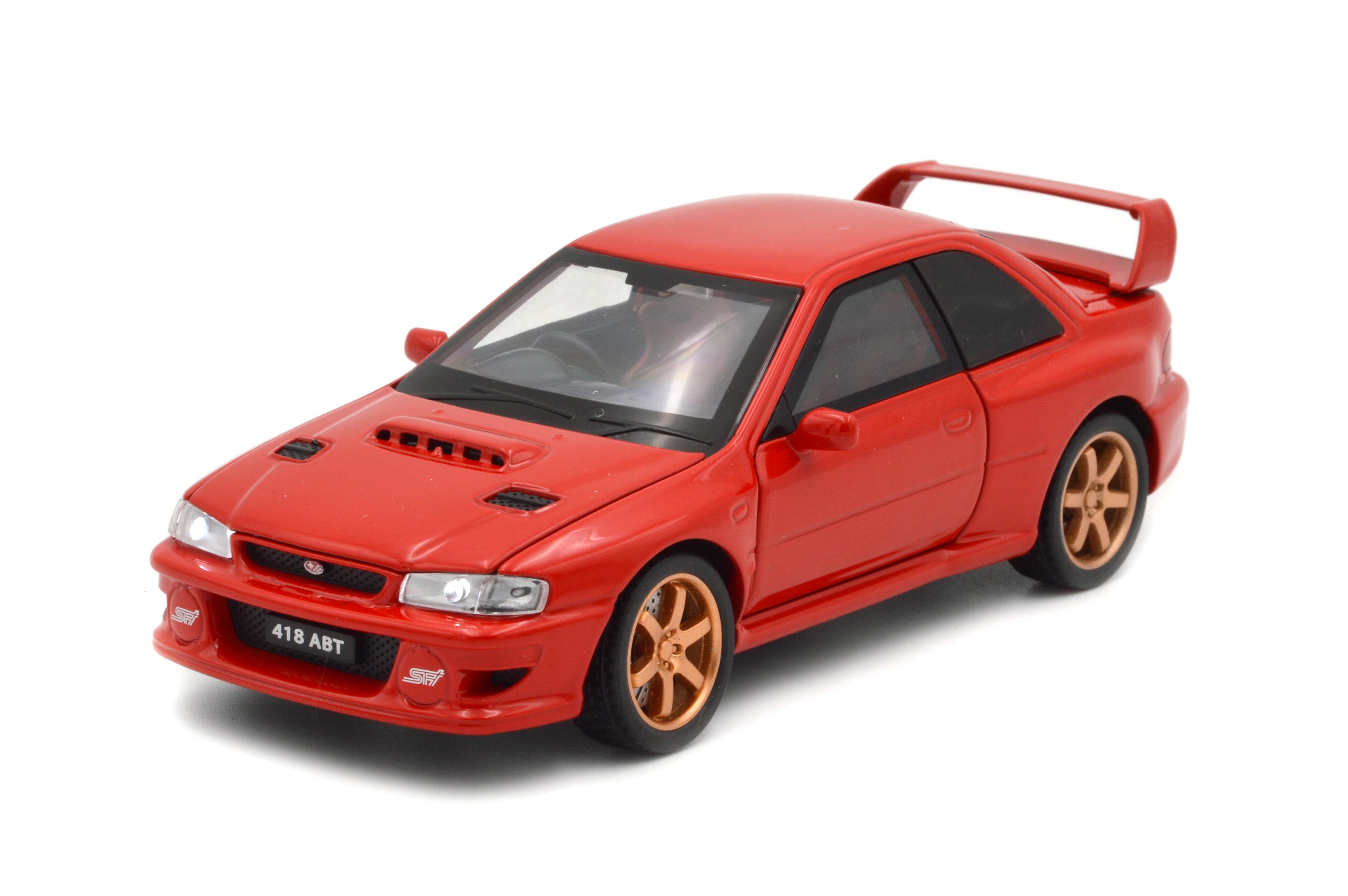 Іграшкова машинка металева Subaru Impreza WRX STI 1:32 світло/звук/інерція/відкриваються двері (30718R) - фото 1 Іграшкова машинка металева Subaru Impreza WRX STI 1:32 світло/звук/інерція/відкриваються двері (30718R) - фото 1