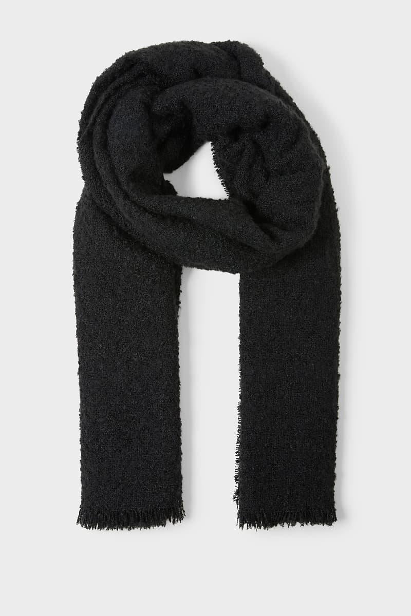 Шарф C&A 200x95 см Чорний (2118353)