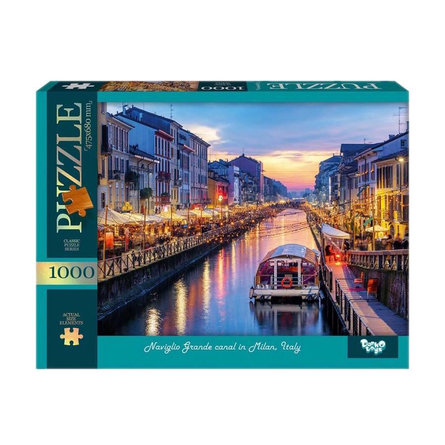 Пазл Danko Toys Канал Навильо-Гранде 39,3×29,3×5 см Синий (IP-177-P-1217) Пазл Danko Toys Канал Навильо-Гранде 39,3×29,3×5 см Синий (IP-177-P-1217)