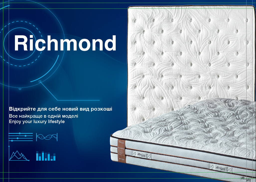 Матрас ортопедический ARTISAN Richmond 200х200 см - фото 8 Матрас ортопедический ARTISAN Richmond 200х200 см - фото 8