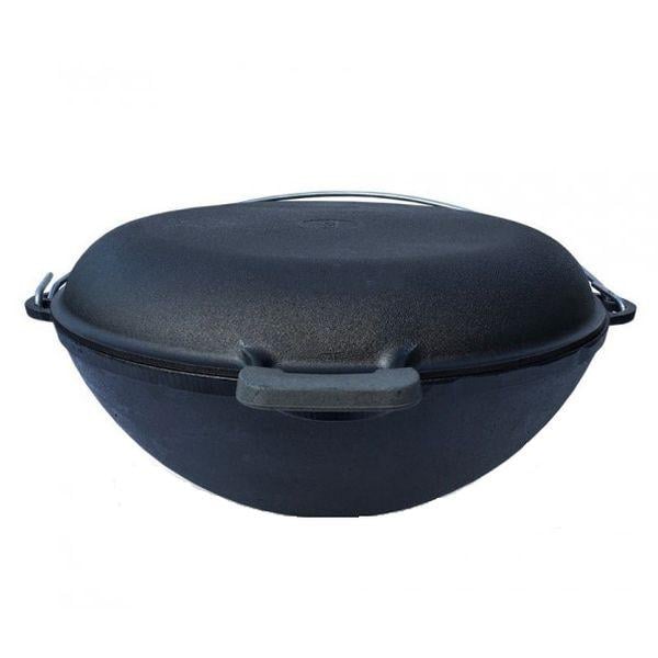 Казан Биол татарский с крышкой-сковородой и дужкой 8 л