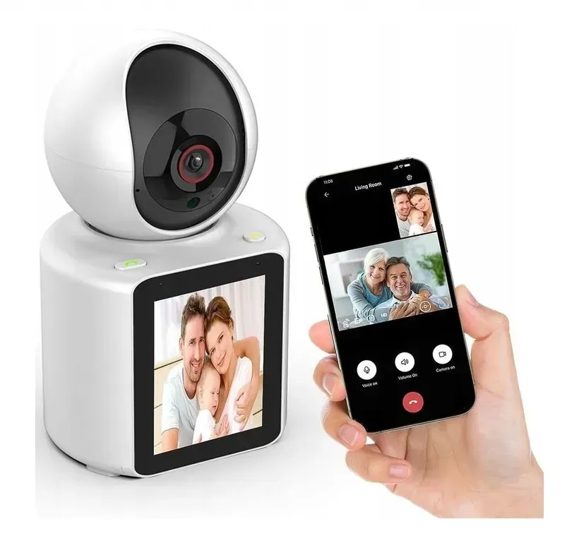 Відеоняня з Wi-Fi поворотною камерою дисплеєм і функцією відеодзвінка (C31) - фото 3