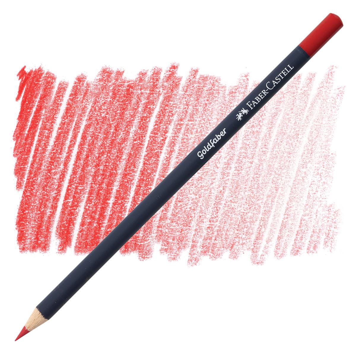 Карандаш цветной Faber-Castell GoldFaber 121 Pale Geranium Lake (114721)
