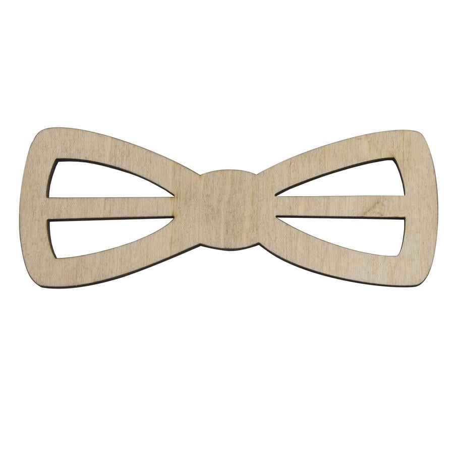 Заготовка для декупажа Rosa Talent Галстук Бант 1 фанера 11х4,3 см 5 шт. (4820149903460)