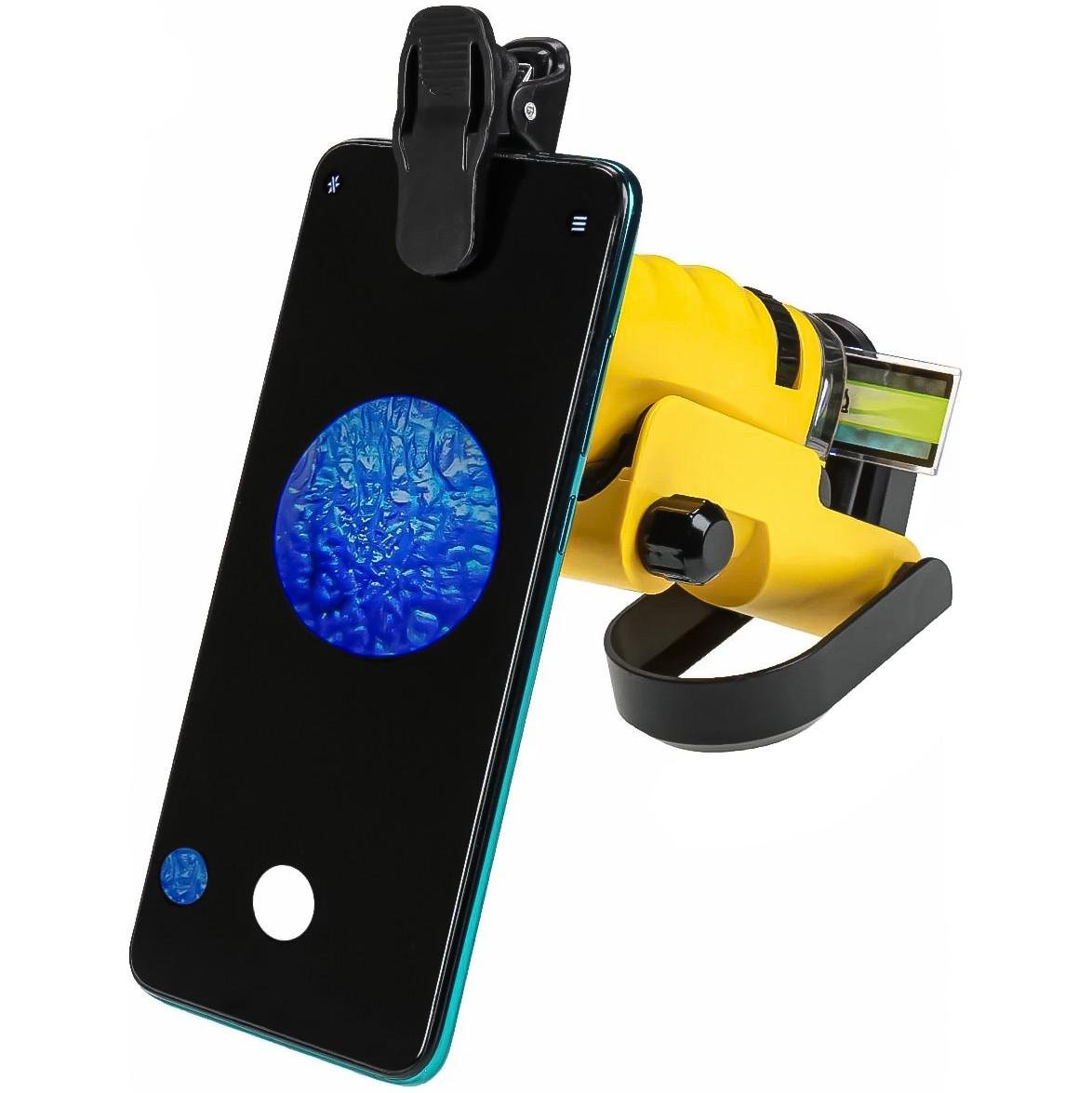 Микроскоп детский OEM 2120A-3 с 120х увеличением и держателем для смартфона Желтый - фото 5 Микроскоп детский OEM 2120A-3 с 120х увеличением и держателем для смартфона Желтый - фото 5