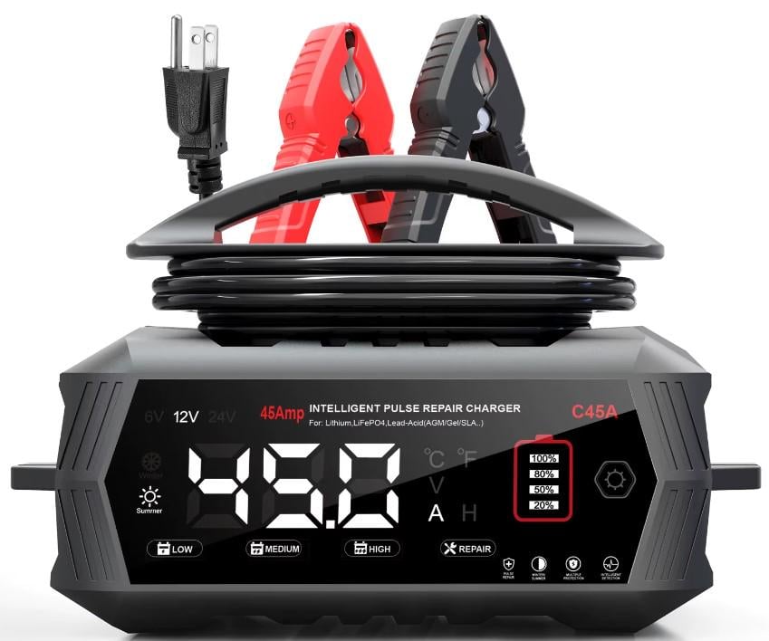 Зарядное устройство импульсное HTRC C45 ток 6V/12V/24V (2104618918) Зарядное устройство импульсное HTRC C45 ток 6V/12V/24V (2104618918)