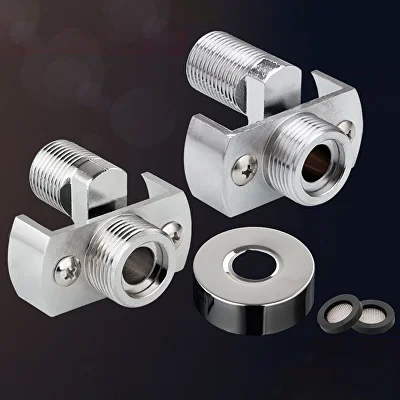 Комплект эксцентриков с отражателями для монтажа смесителей (C01542) - фото 2 Комплект эксцентриков с отражателями для монтажа смесителей (C01542) - фото 2