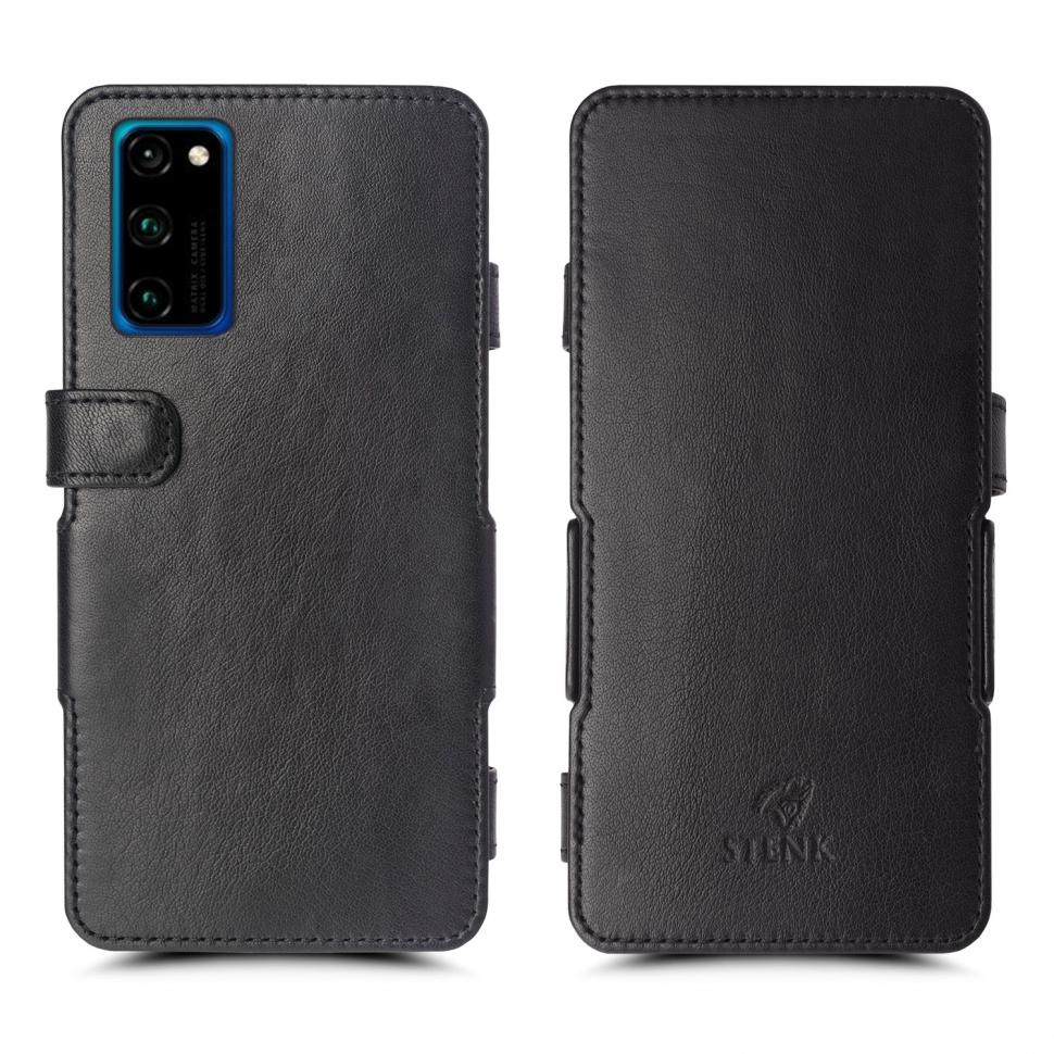 Чехол книжка Stenk Prime для HuaWei Honor View 30 Pro Черный (67459)
