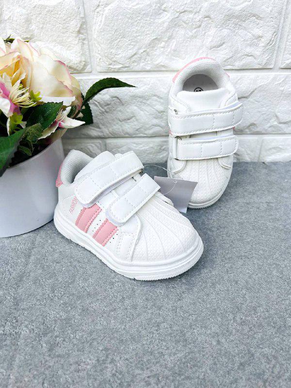 Кроссовки для девочки 1679 р. 23 14,5 см Белый (1679-1)