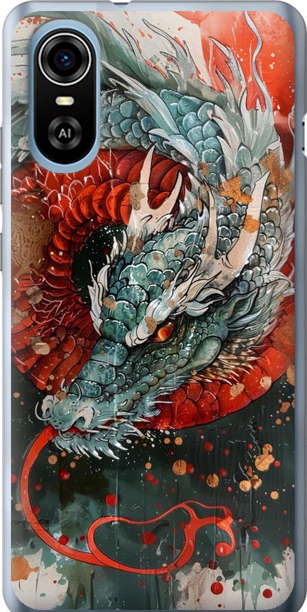 Чехол на ZTE Blade A31 Plus Стихия огня (6101u-2637-42517)
