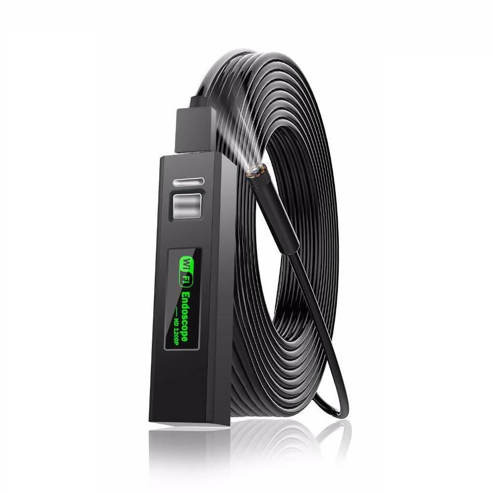 Эндоскоп WiFi F150 HD 1200P 2 Мп жесткий 5 м (1091)