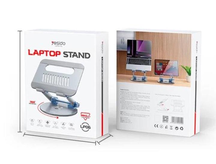 Держатель настольный для ноутбука/планшета Yesido LP06 (19132732) - фото 5 Держатель настольный для ноутбука/планшета Yesido LP06 (19132732) - фото 5