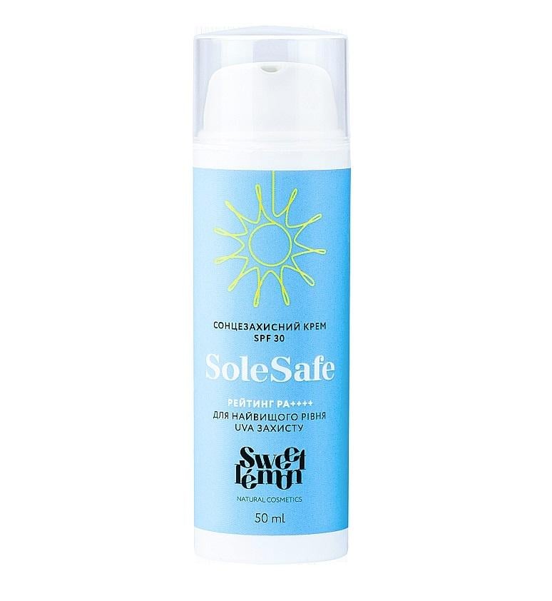 Крем сонцезахисний SPF 30 SoleSafe Sweet Lemon 50 мл (SL0056)