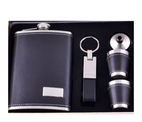 Фляга с лейкой/рюмками/брелком Moongrass