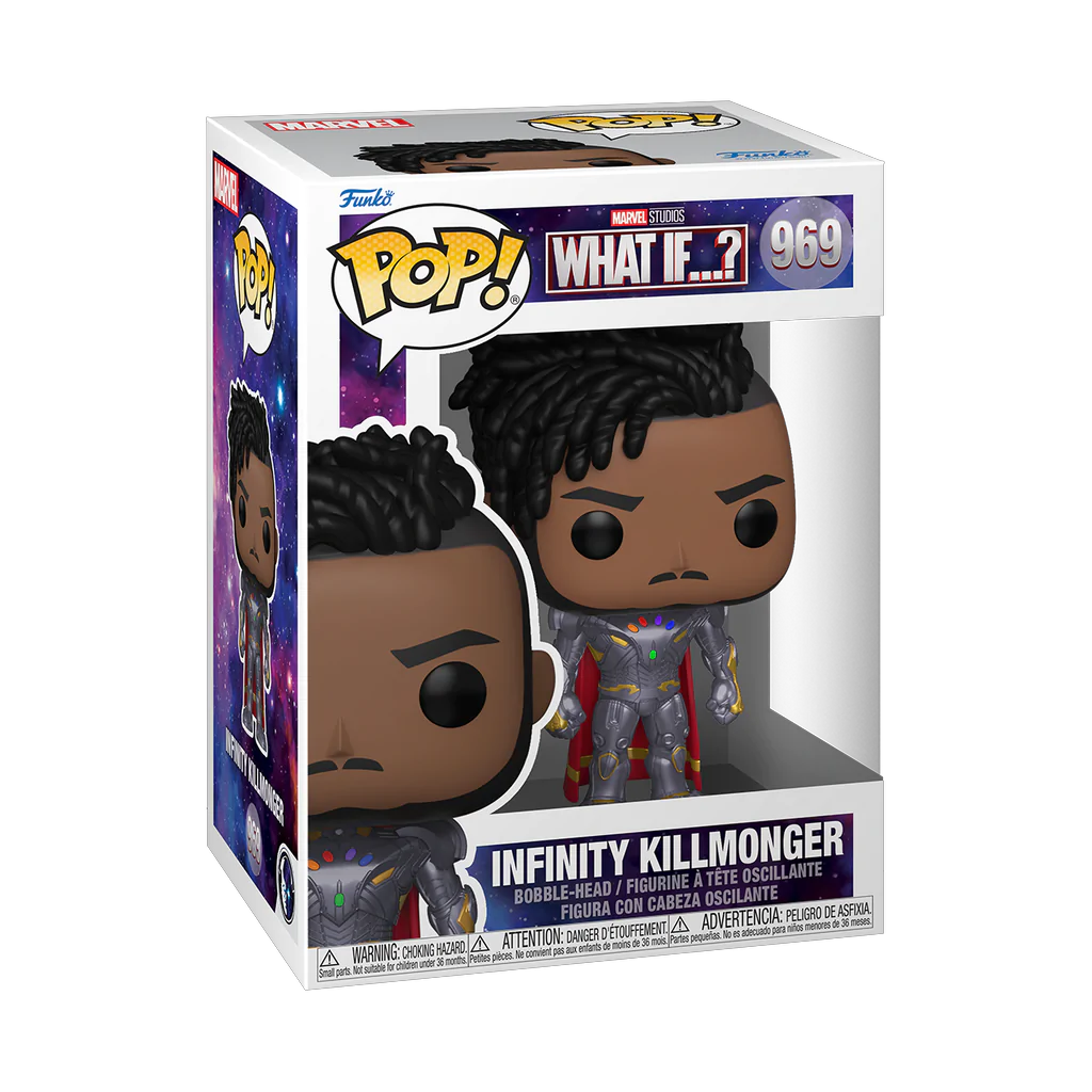 Фігурка Funko Pop What If? Infinity Killmonger 10 см (M IK 969) - фото 3