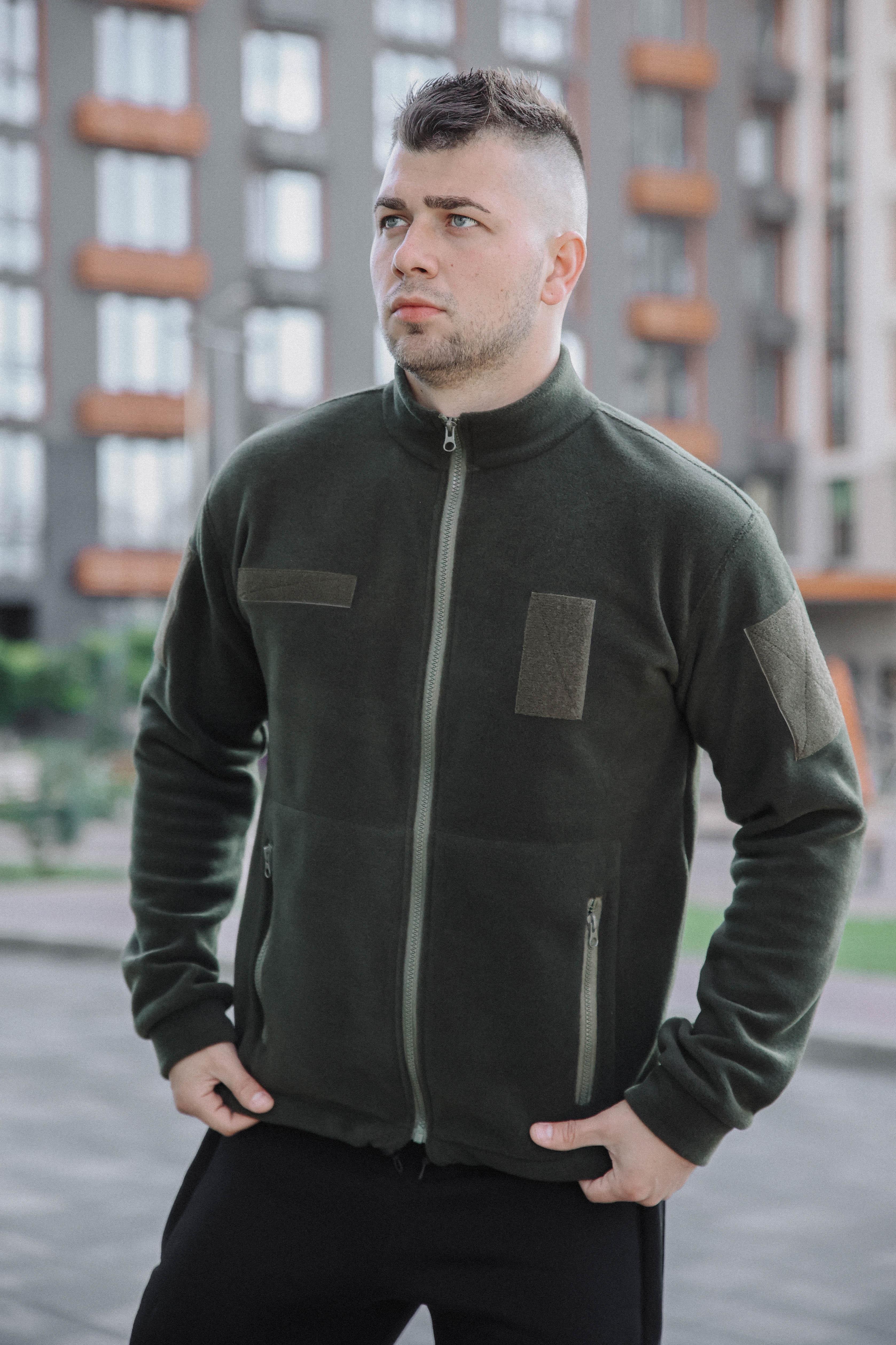 Флиска мужская Cherdak XL Оливковий (8912901)