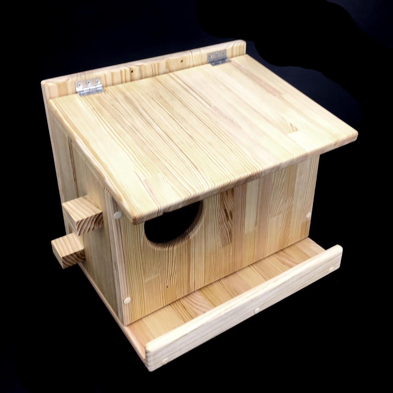 Домик для белок из дерева Кукуи Бланже (ДДБ-001601) - фото 7 Домик для белок из дерева Кукуи Бланже (ДДБ-001601) - фото 7