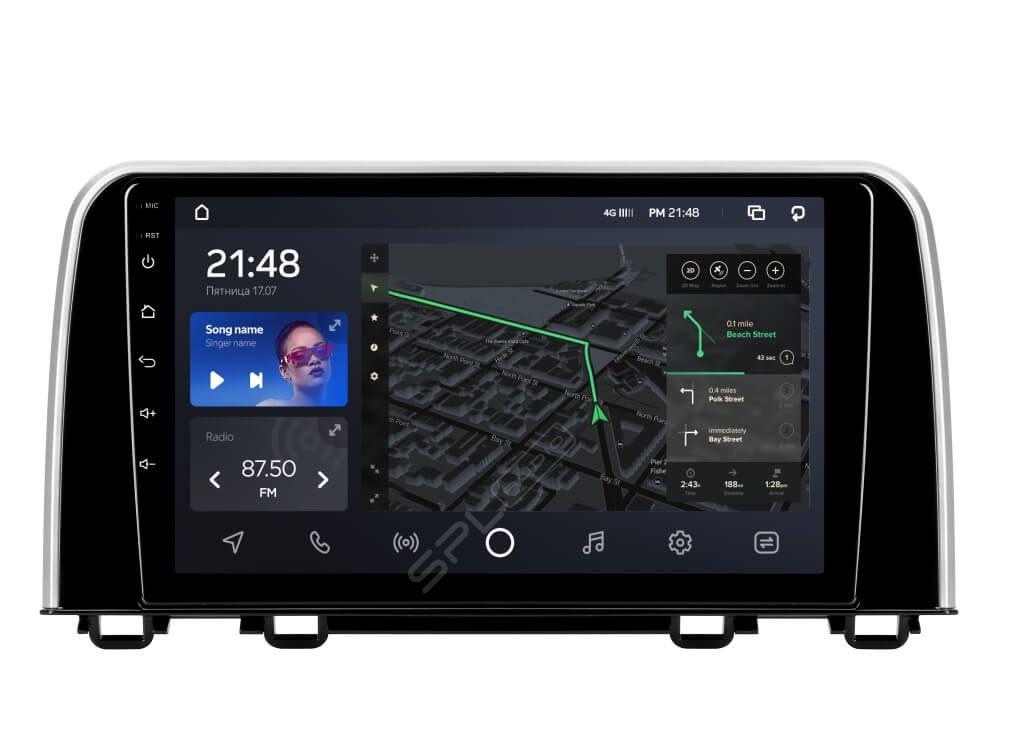 Штатна магнітола AMS T910 6+128 Gb Honda CR-V CR-V 5 RT RW 2016-2018 9"
