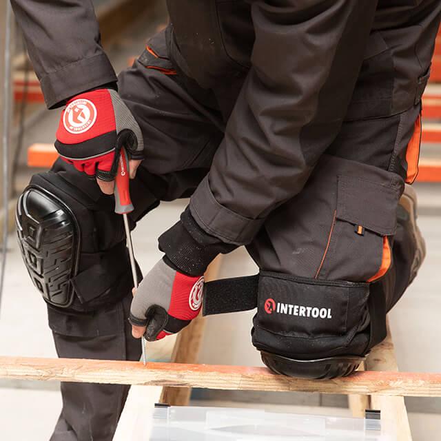 Наколенники защитные противоскользящие с гелевые подушки/неопреновые ремни (ПВХ600D) - фото 6 Наколенники защитные противоскользящие с гелевые подушки/неопреновые ремни (ПВХ600D) - фото 6