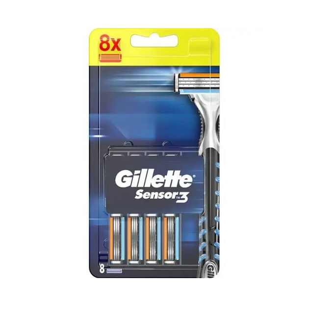 Касети для гоління змінні Gillette Sensor 3 8 шт. (26731984)