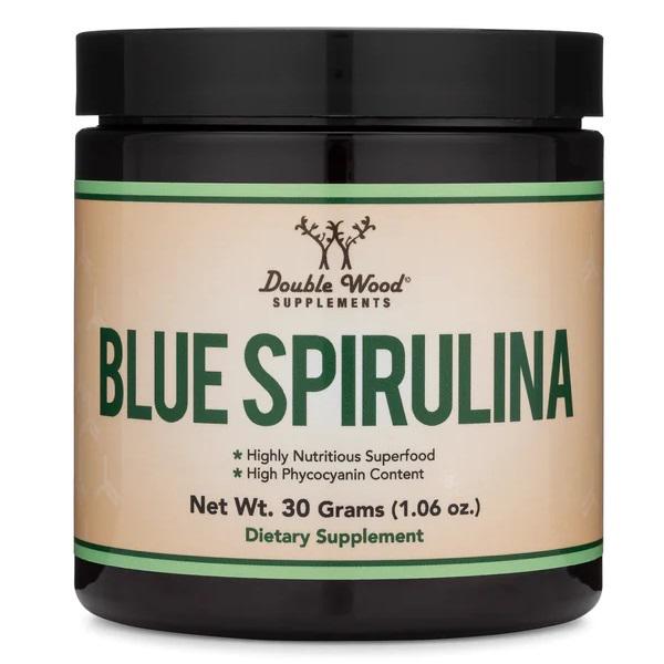 Спіруліна Double Wood Blue Spirulina Extract 30 г 30 порцій (000020073)