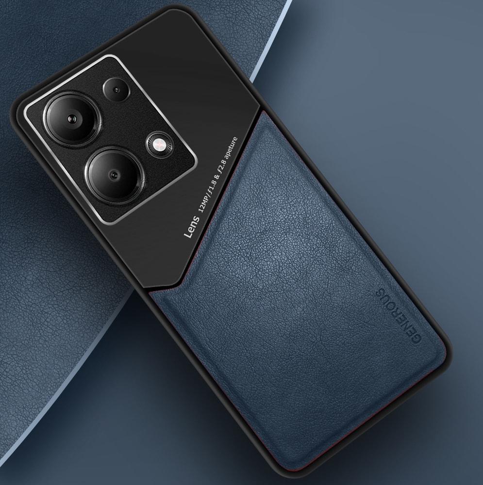 Комбинированный чехол Generous Xiaomi Redmi Note 13 Blue (36226-28)