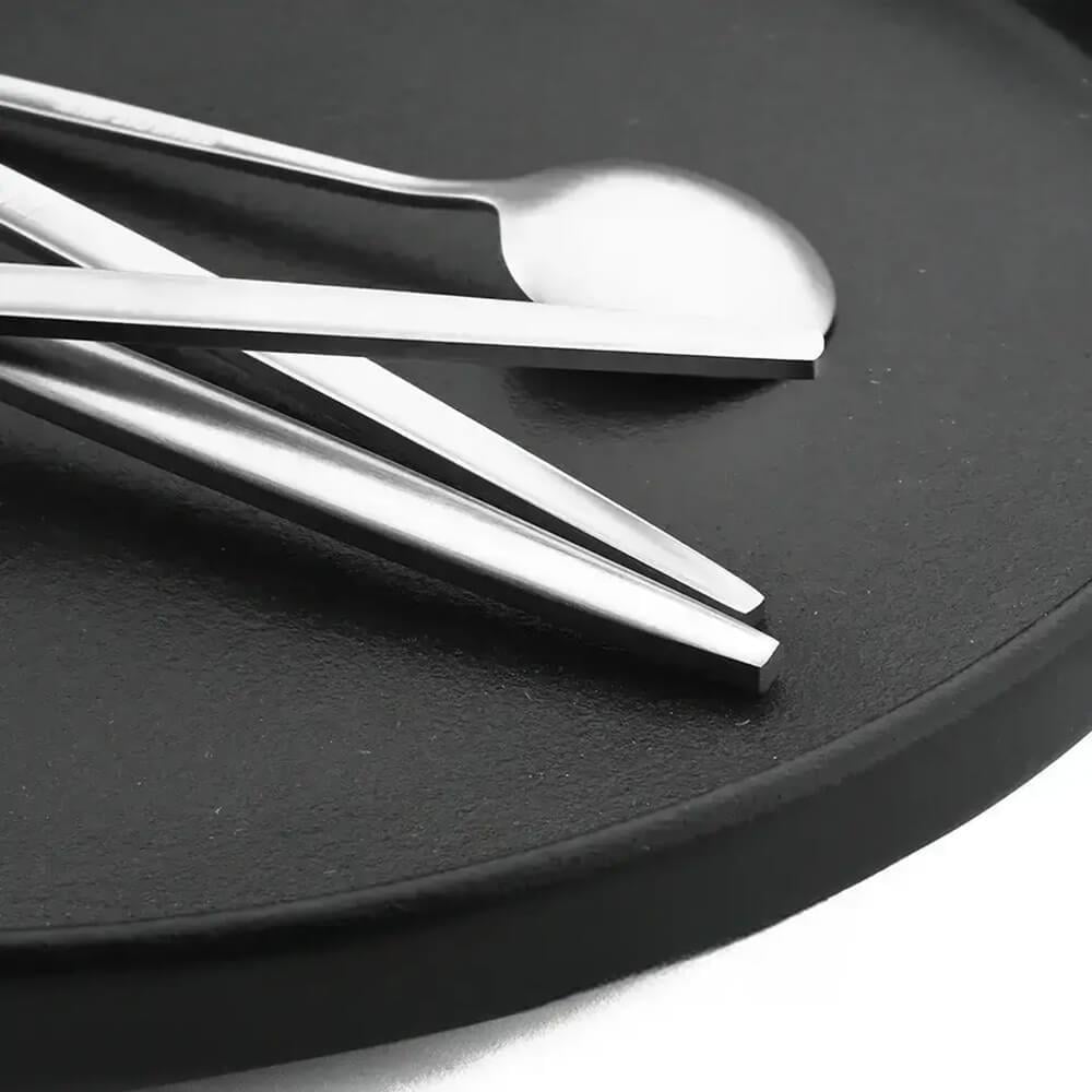 Набор столовых приборов 24 предмета Серебреный (29164463) - фото 3 Набор столовых приборов 24 предмета Серебреный (29164463) - фото 3