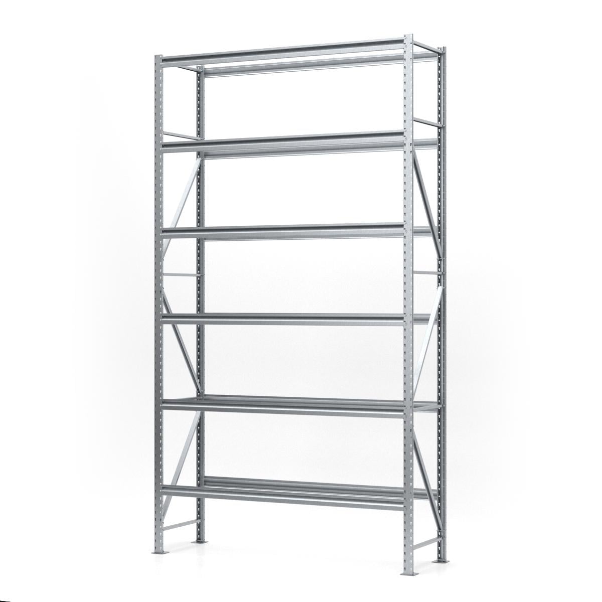 Каркас стеллажа PIN Special металлический оцинкованный 3500x2650x500 мм 6 полок
