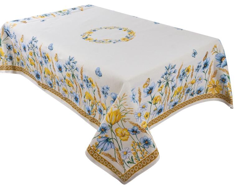 Скатерть гобелен Колоски 140x180 см (732-343)
