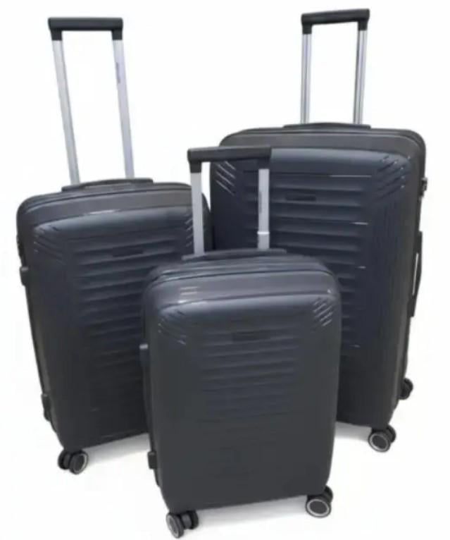 Комплект валіз на колесах Gems 4 3 шт. Графіт (2104619400)