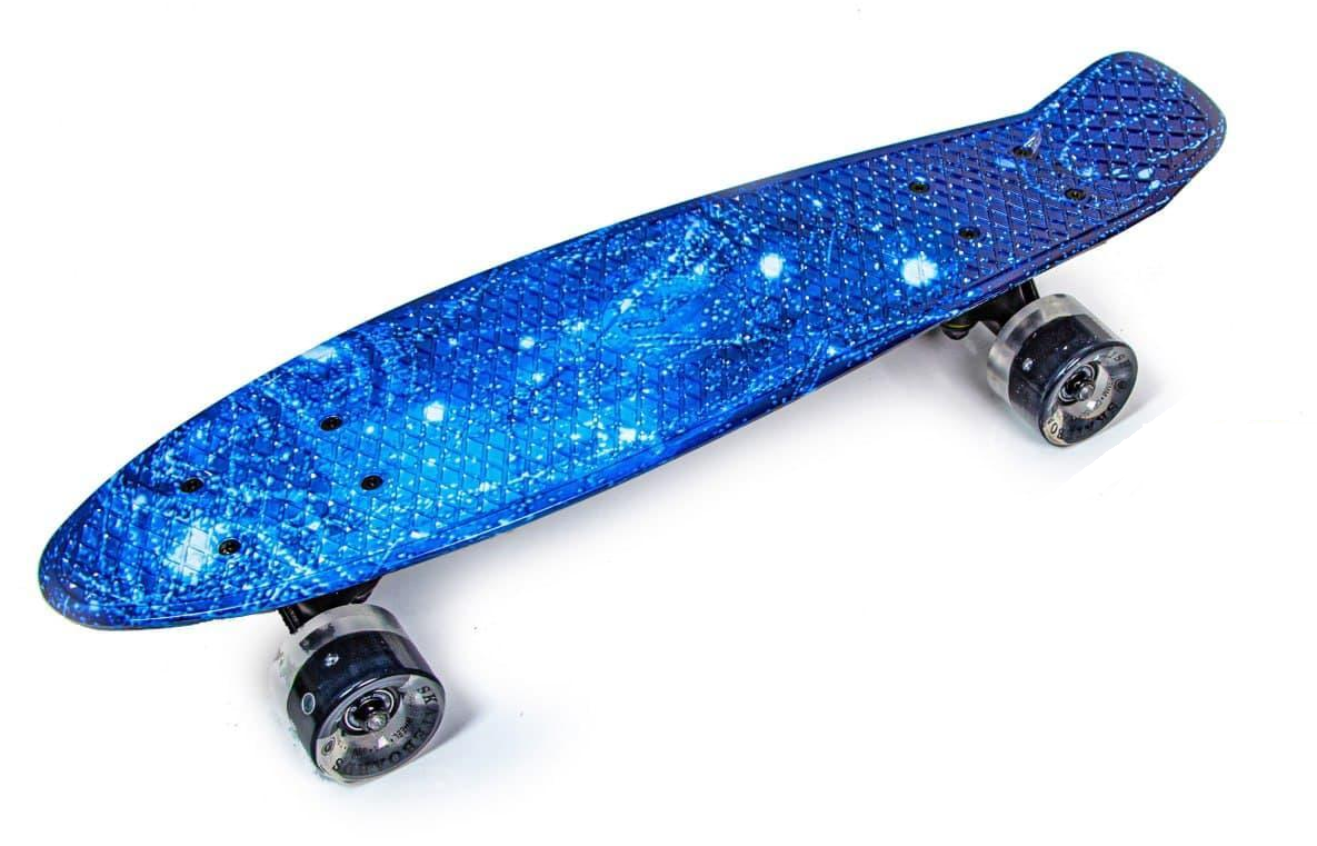 Пенниборд Fish Spice светящиеся колеса (1343176866) - фото 1 Пенниборд Fish Spice светящиеся колеса (1343176866) - фото 1